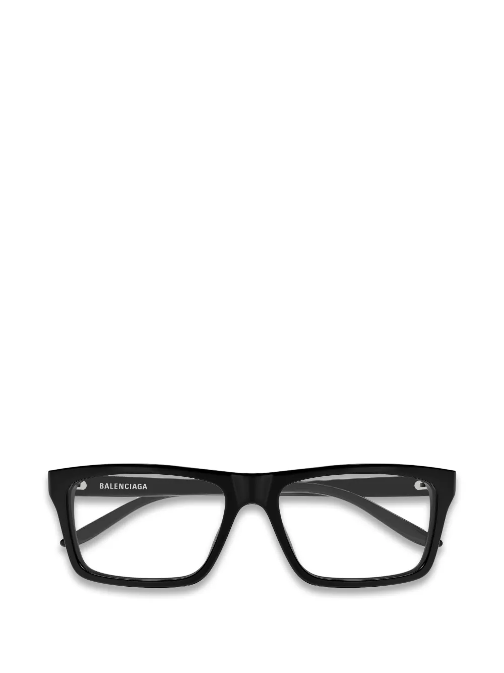 Balenciaga Eyewear rectangle-frame glasses - Nero