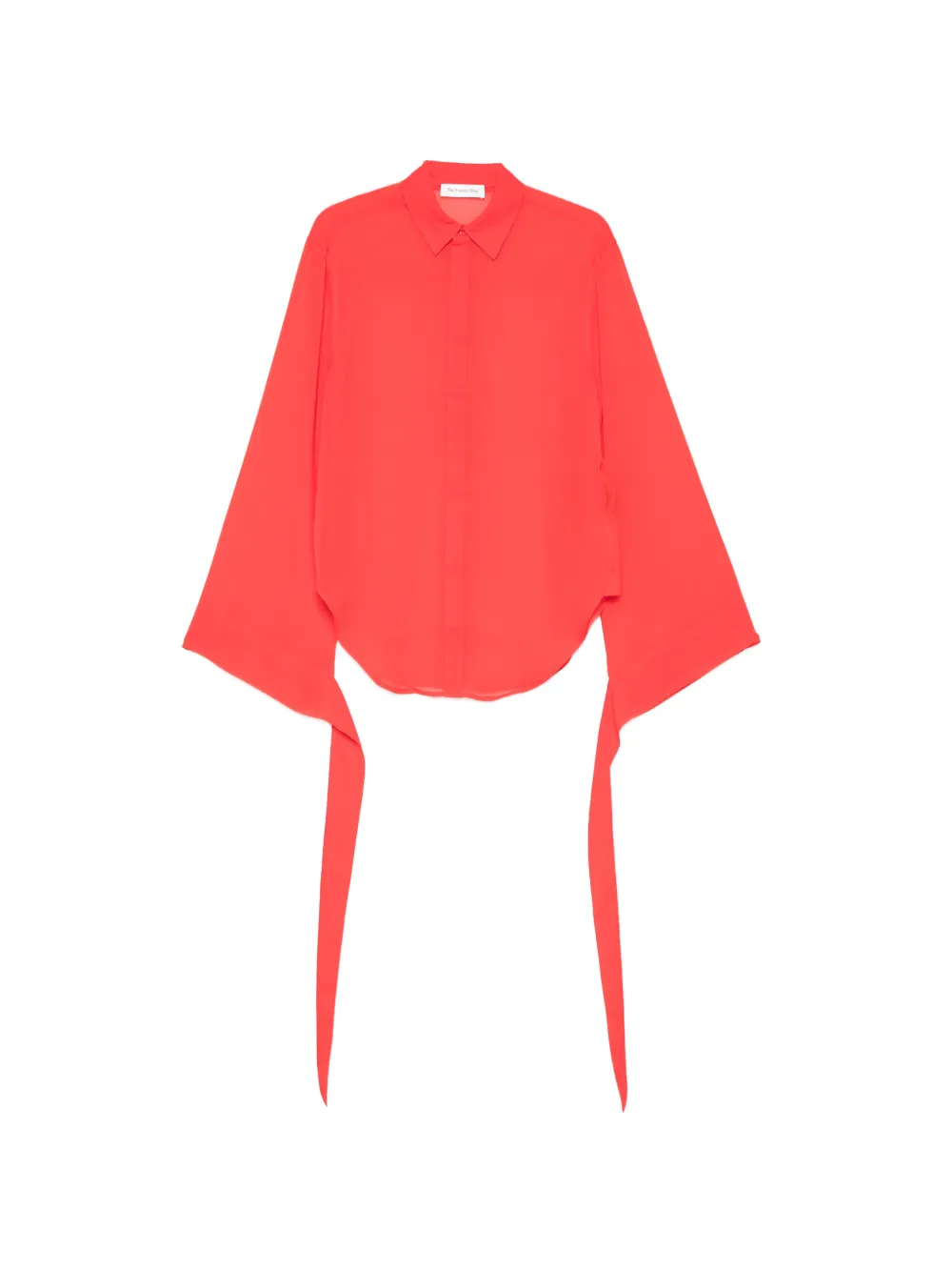 The Frankie Shop long-sleeve blouse - Rosso