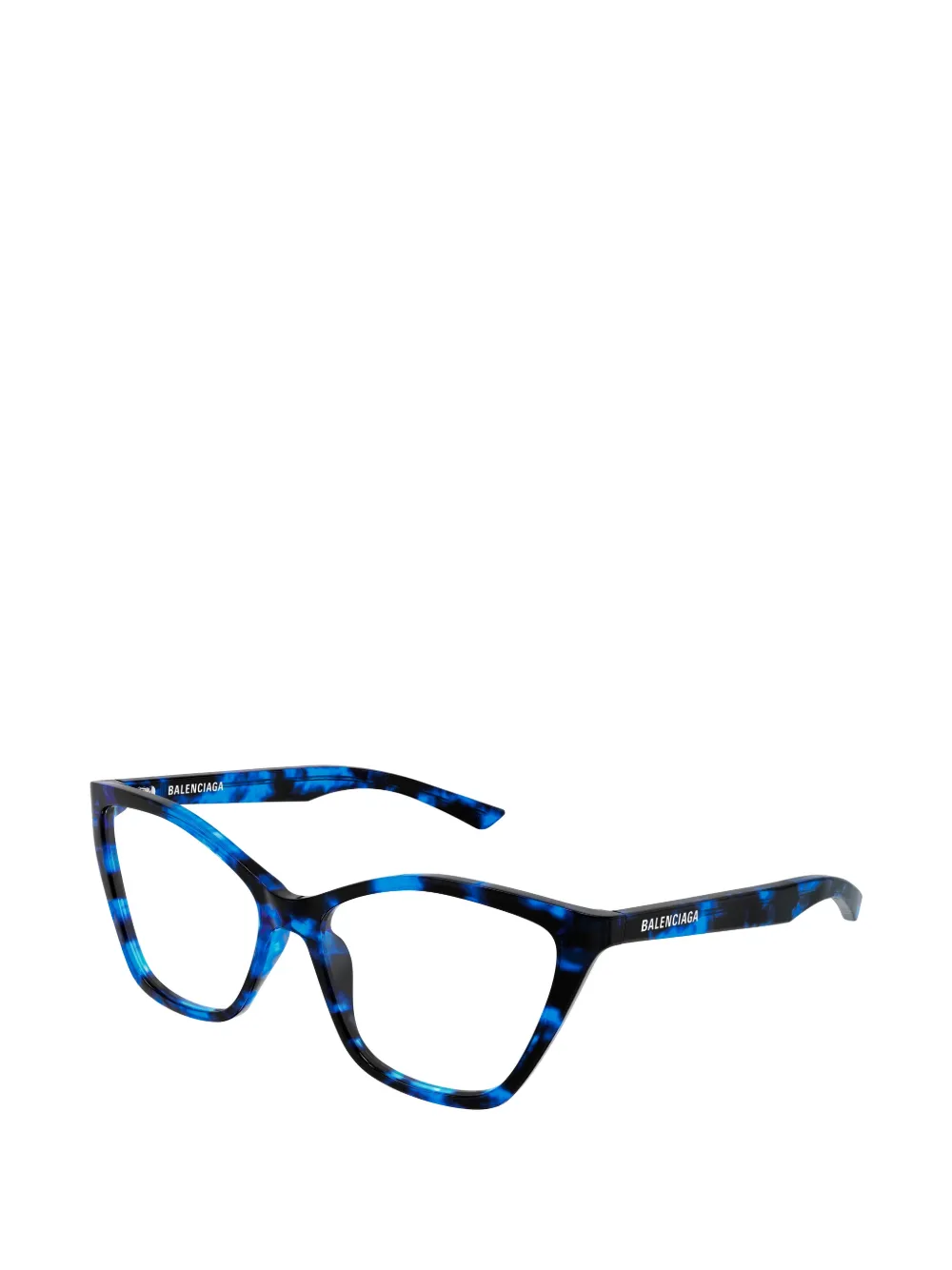 Balenciaga Eyewear Bril met cat-eye montuur Blauw