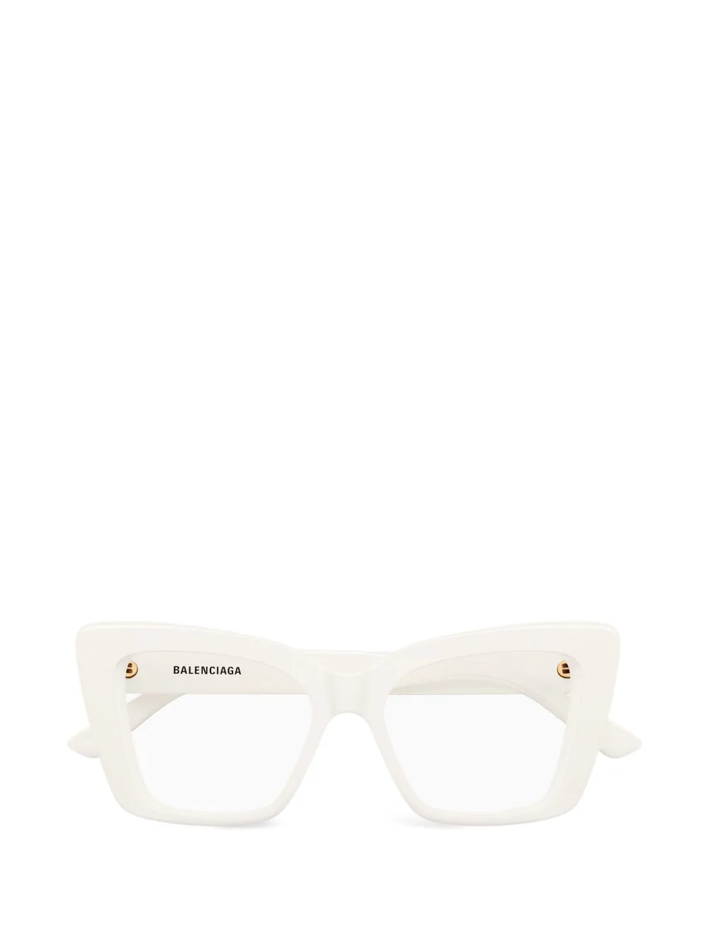 Balenciaga Eyewear cat-eye glasses - Bianco