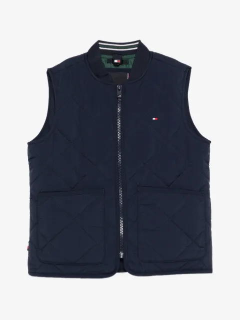 Tommy Hilfiger Junior quilted zip gilet