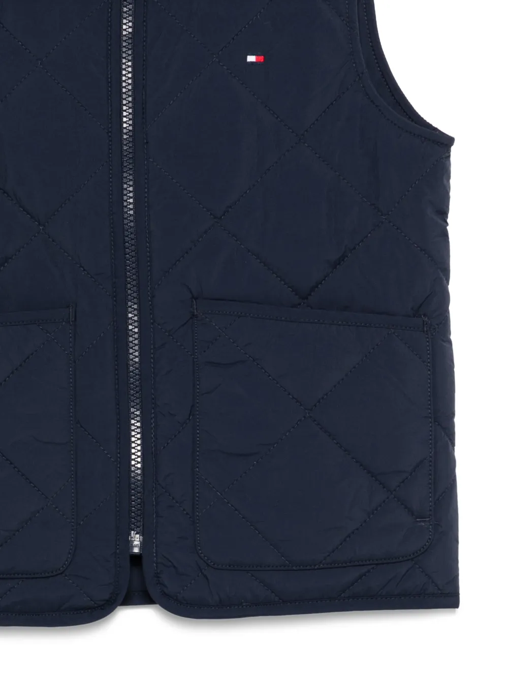 Tommy Hilfiger Junior Bodywarmer met rits Blauw