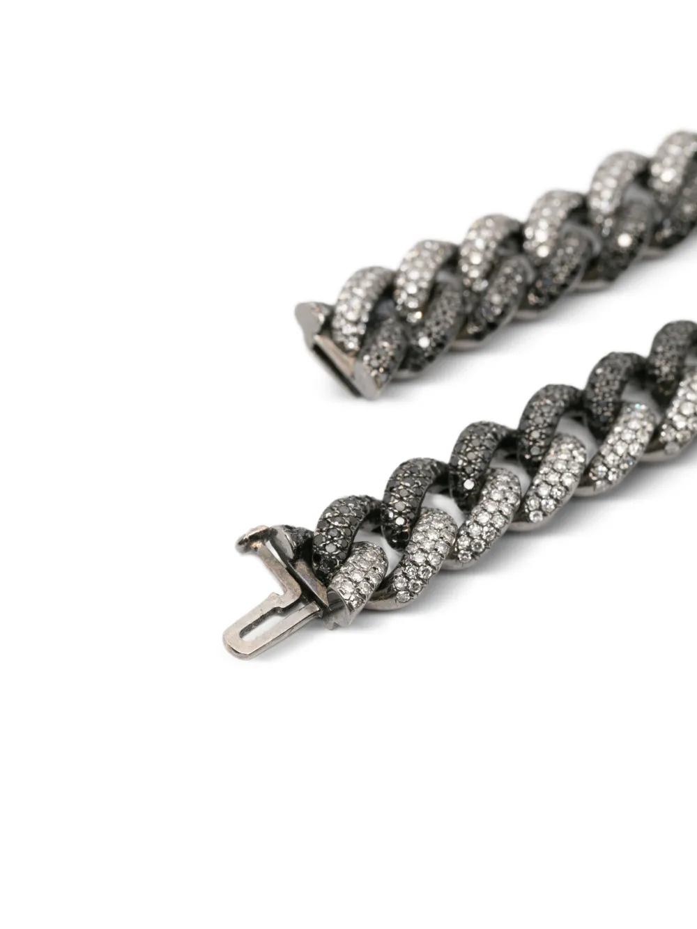 SHAY Diamond Black Gold Bracelet, view 3