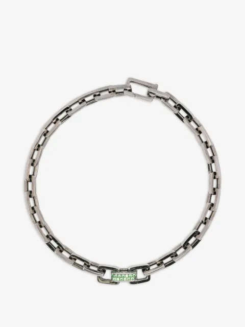 SHAY chain garnet bracelet