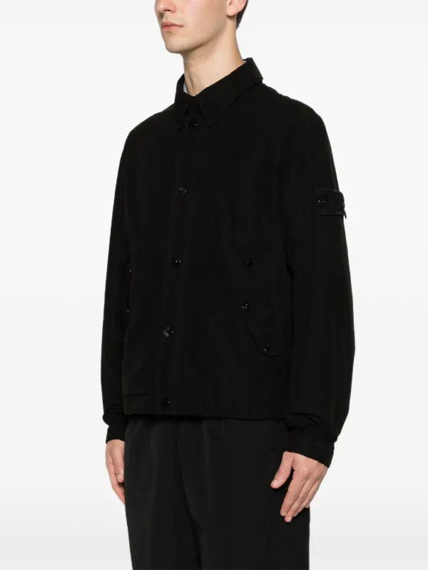 Stone Island David Light TC Ghost ジャケット | ブラック | FARFETCH JP