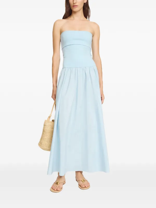 by malene birger blue dress By Malene Birger Sima Dress - Arctic Blue