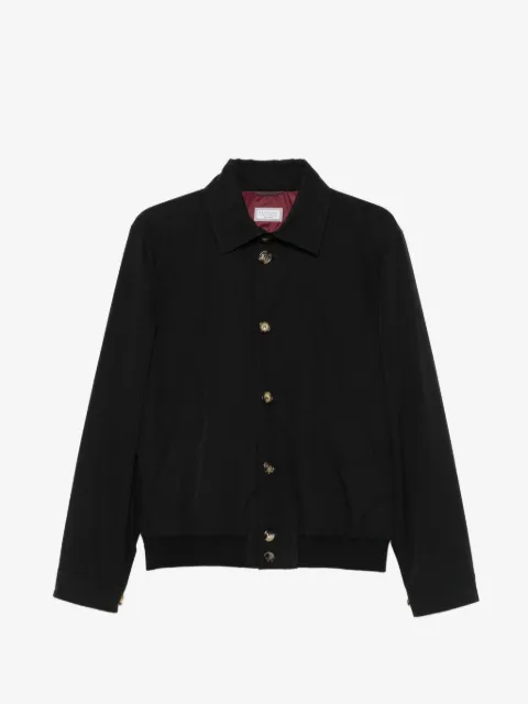 Brunello Cucinelli chamarra bomber con botones