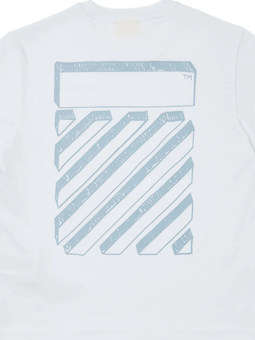 Off-White Kids Scribble Diags T-shirt Wit