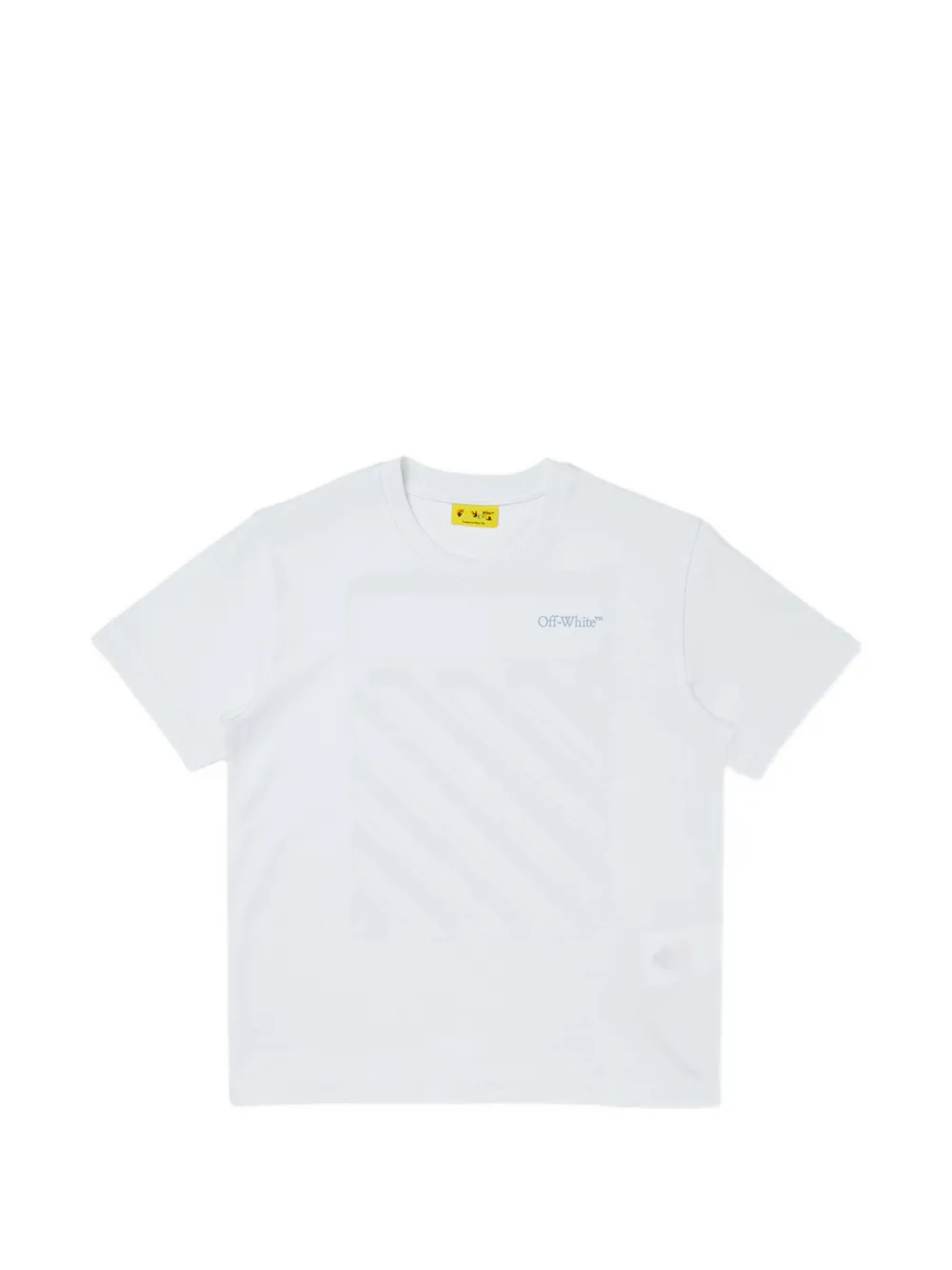 Off-White Kids Scribble Diag T-shirt - Bianco