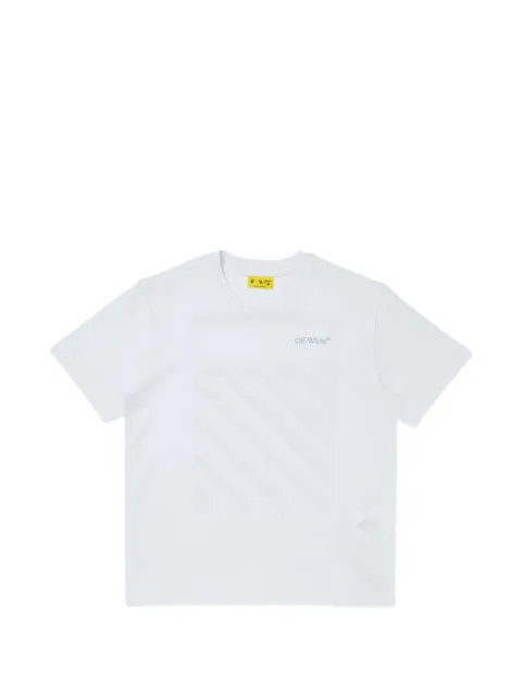 Off-White Kids футболка с логотипом