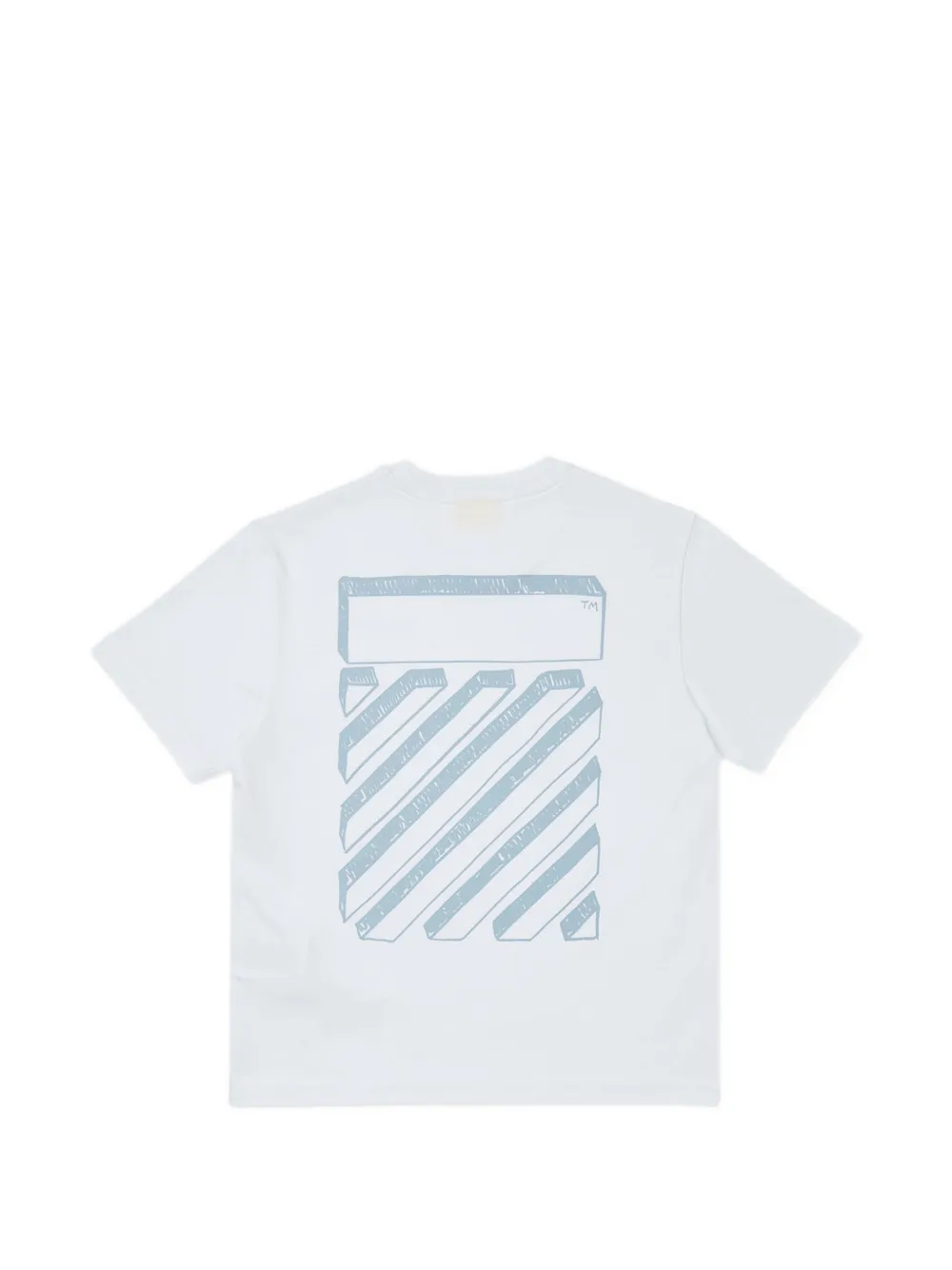 Off-White Kids Scribble Diags T-shirt Wit