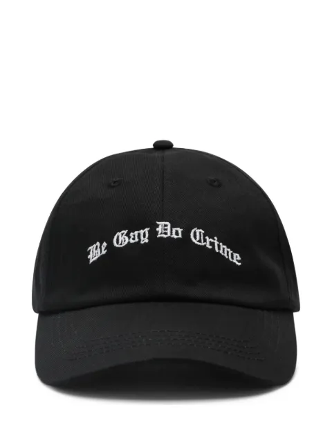 DAGGER Be Gay Do Crime baseball cap