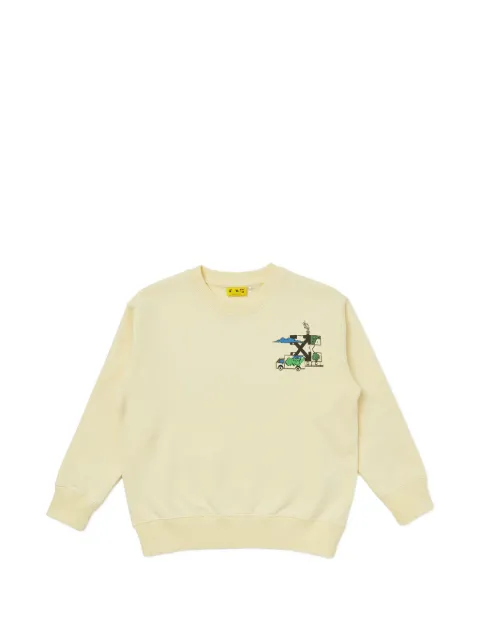 Off-White Kids graphic-print sweater