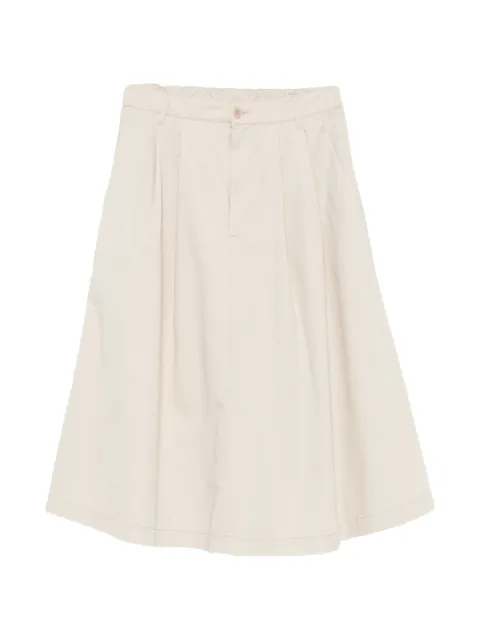 ASPESI pleated A-line skirt