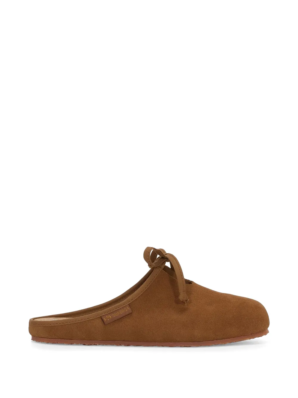 Superga Mules con nodo - Marrone