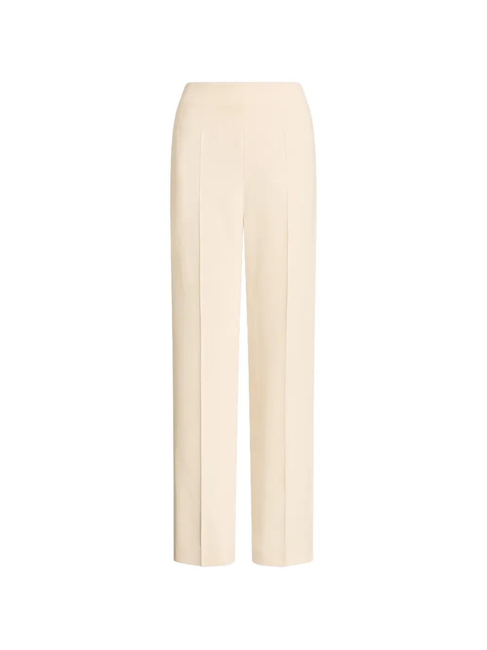 Alberta Ferretti pressed-crease trousers - Neutrals