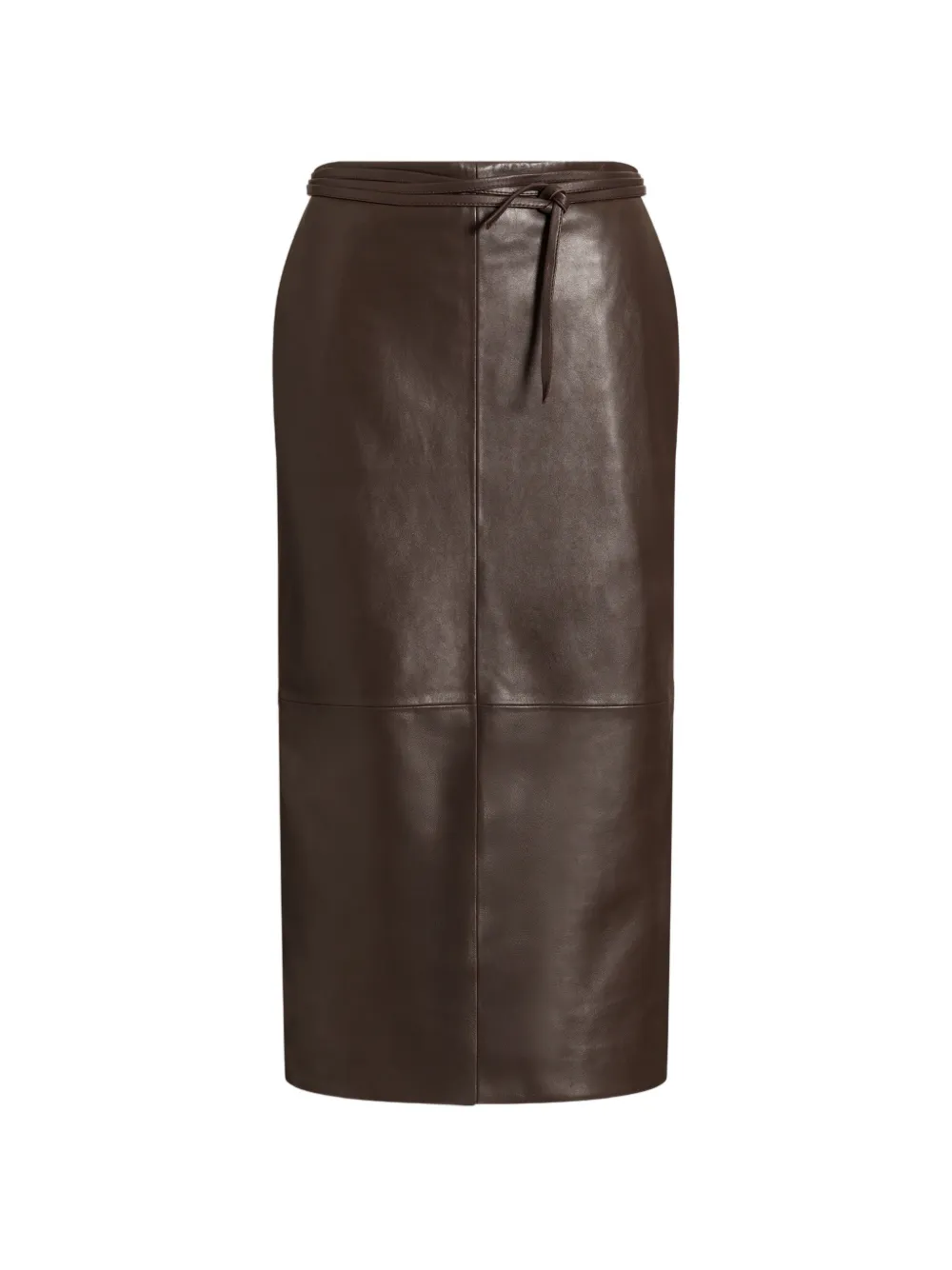 Alberta Ferretti Gonna con nodo - Marrone