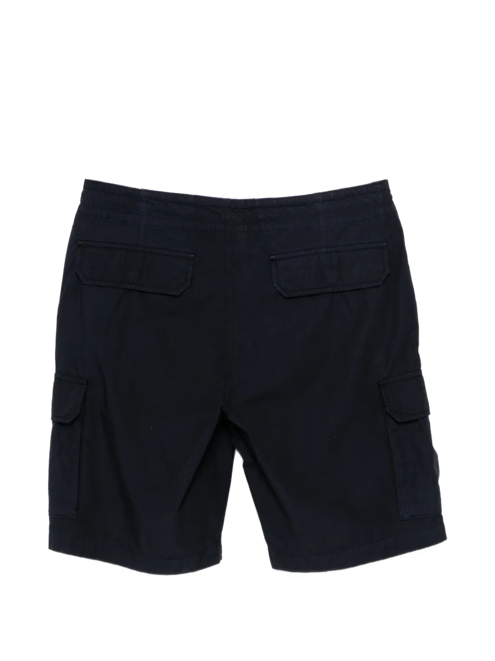 Emporio Armani Cargo shorts met logopatch Blauw