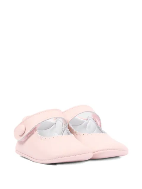 Pisamonas button scallop ballerinas