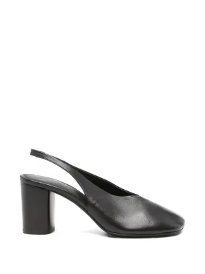 Jil Sander スリングバック パンプス | ブラック | FARFETCH JP