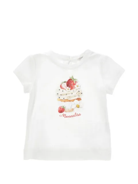 Monnalisa T-Shirt mit Muffinprint
