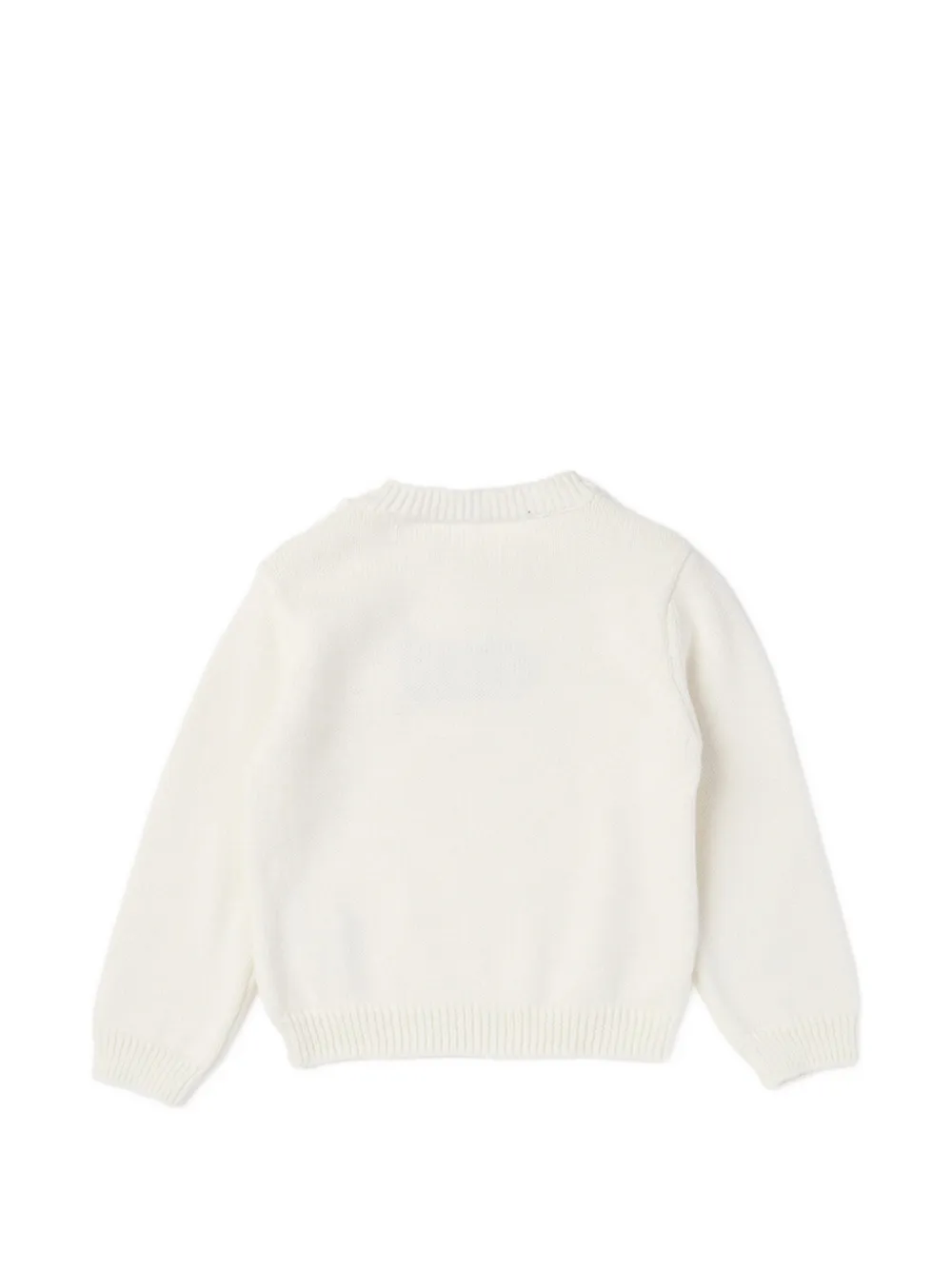 Off-White Kids Off gebreide broekset Wit