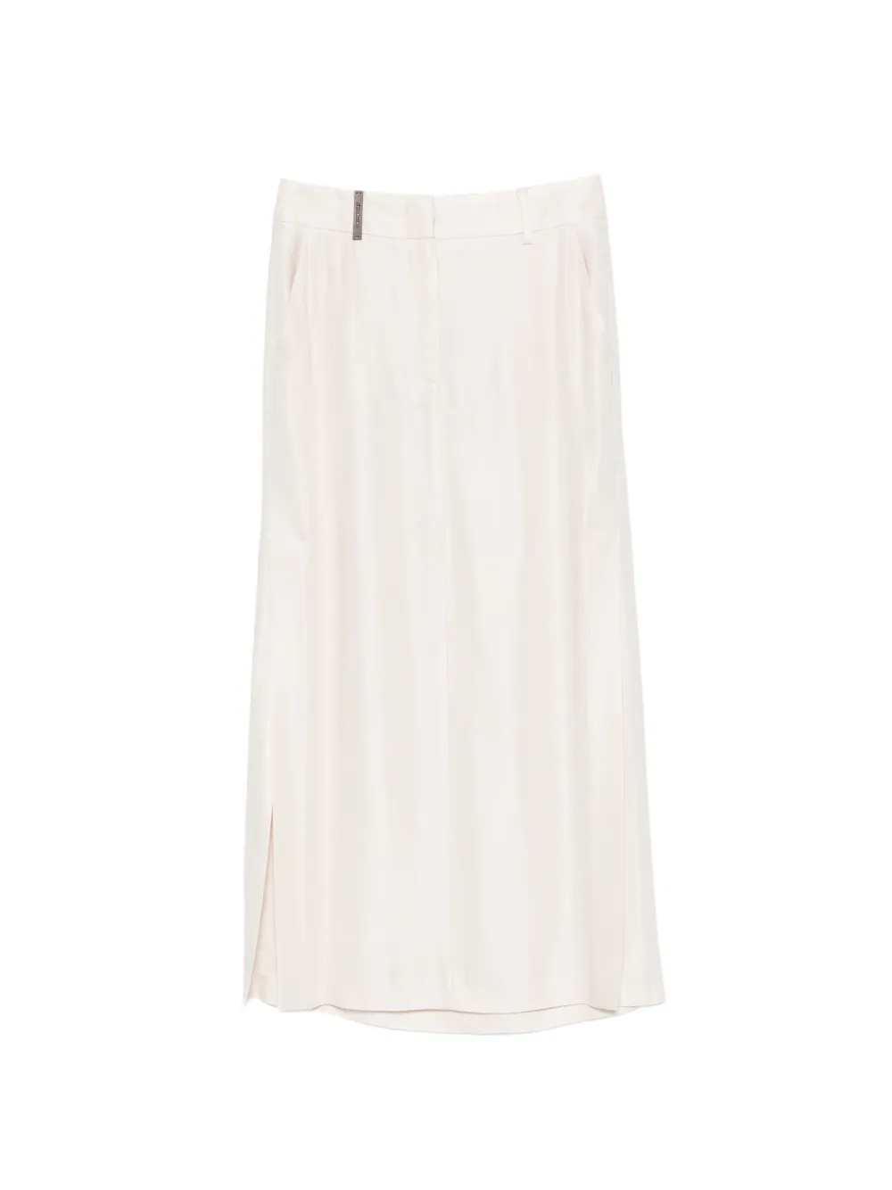 Peserico side-slit midi skirt - Toni neutri