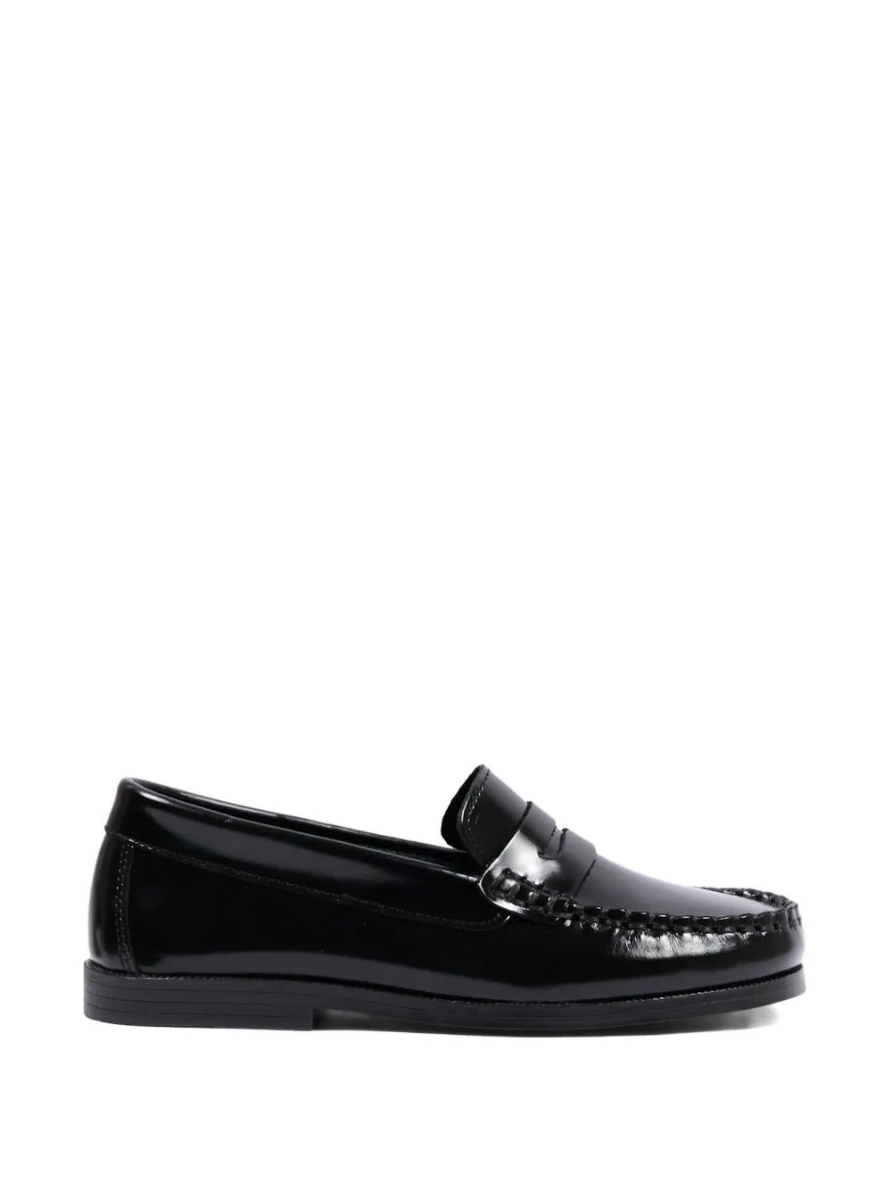 Pisamonas Leren loafers Zwart