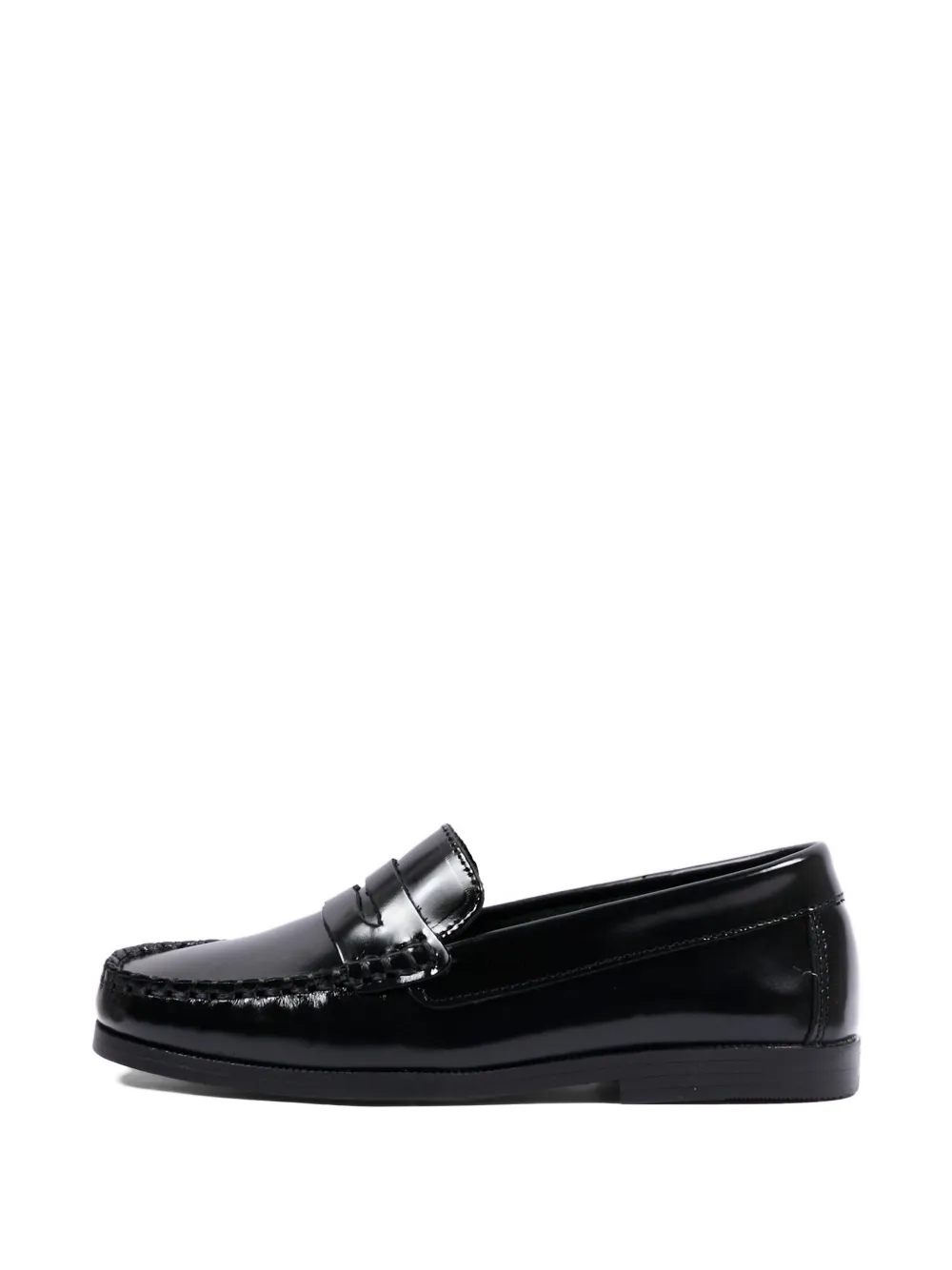Pisamonas Leren loafers Zwart