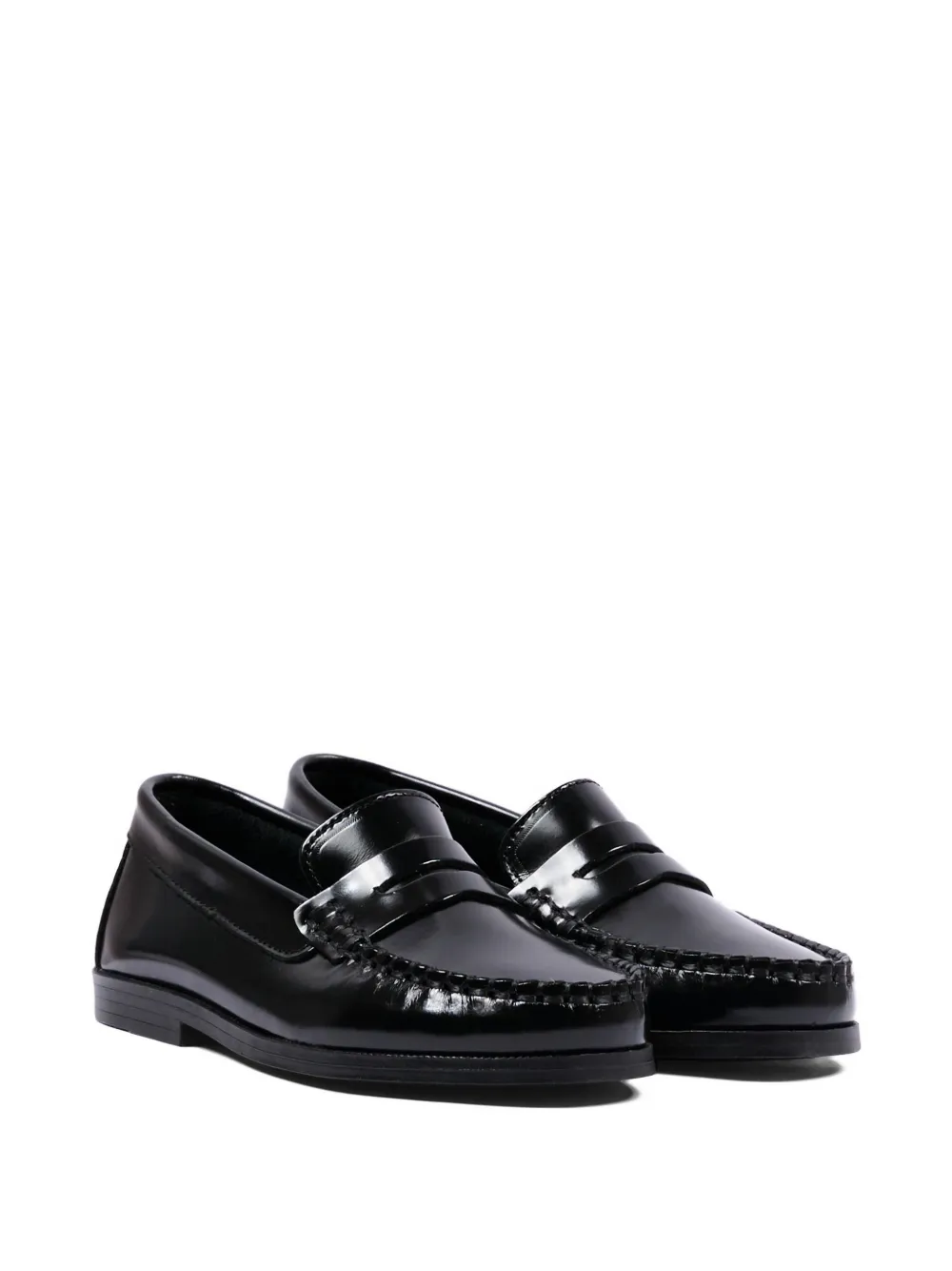 Pisamonas penny leather loafers - Nero