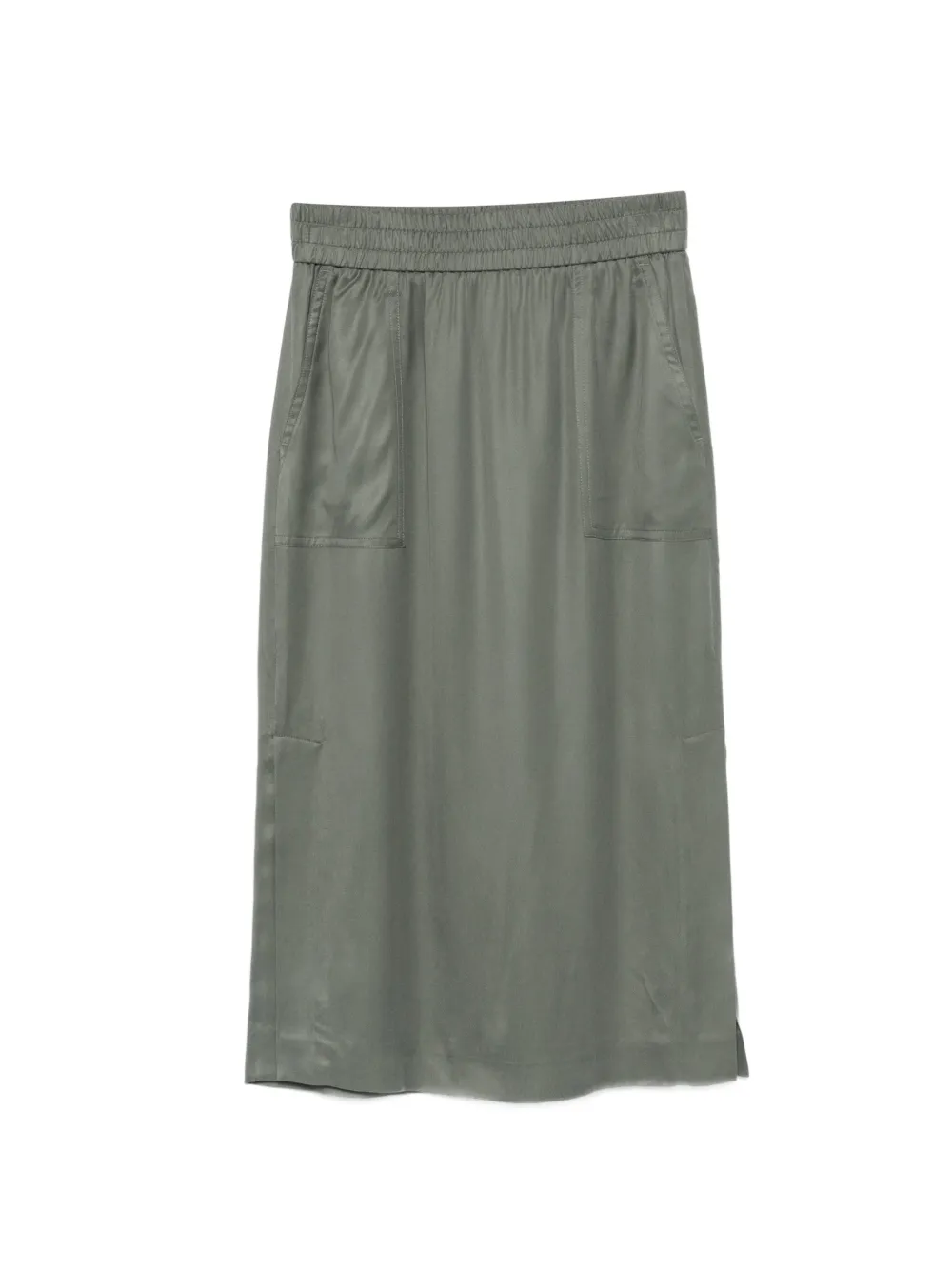 Peserico Gonna con tasche applicate - Verde