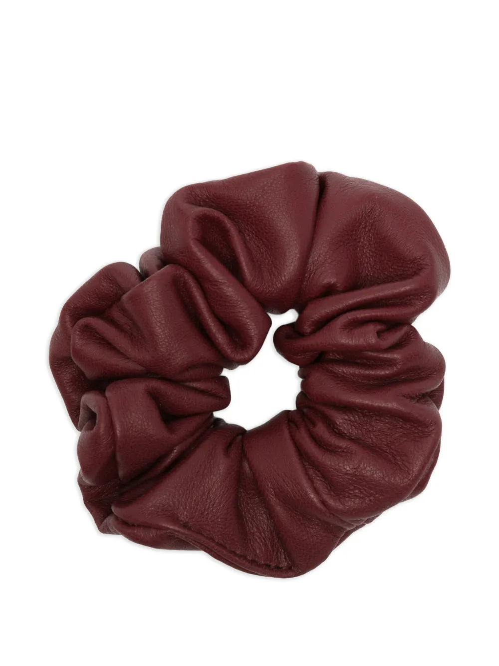 Manokhi Scrunchie met ruches Rood