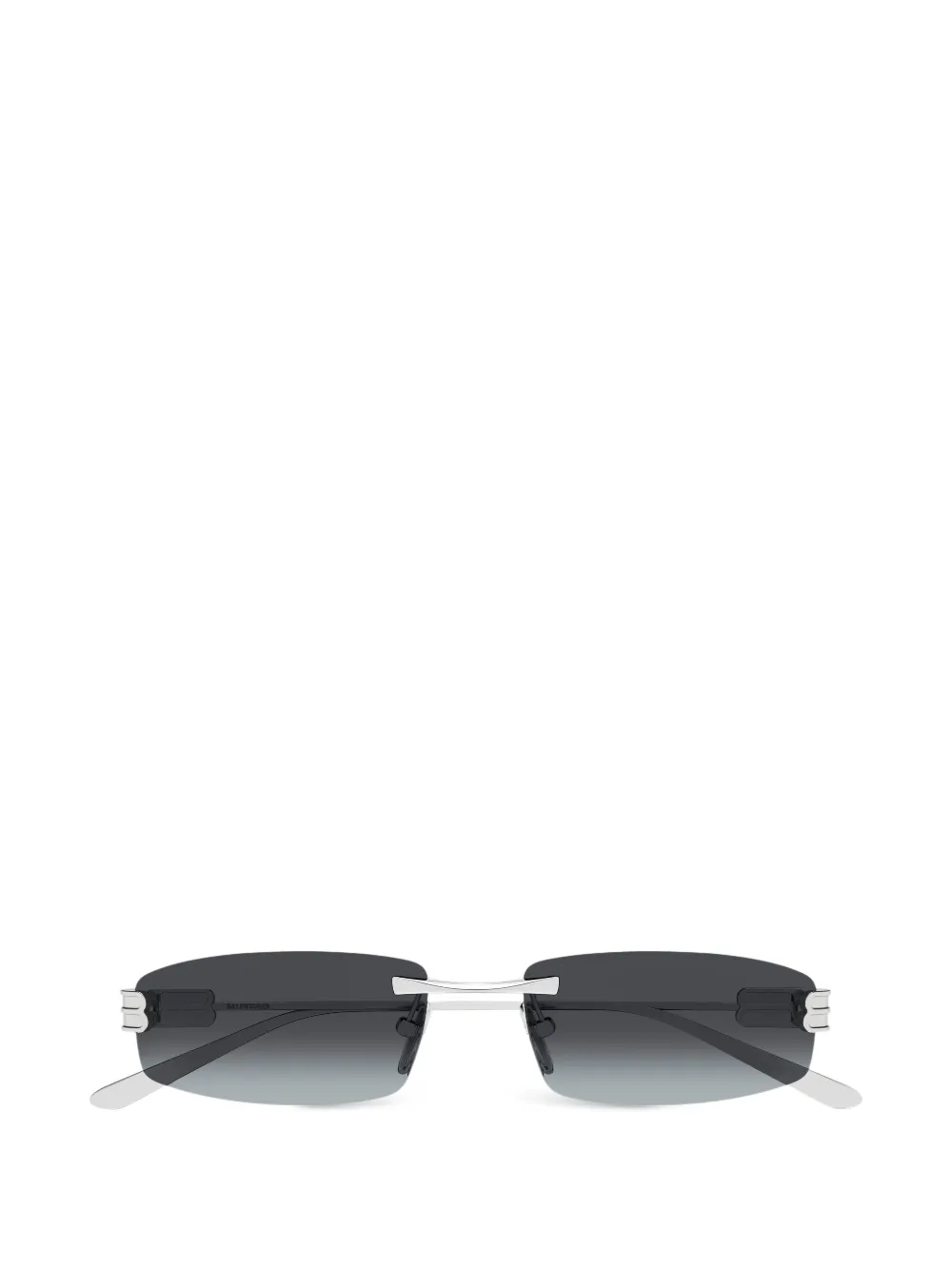 Balenciaga Eyewear rectangle-frame sunglasses - Argento