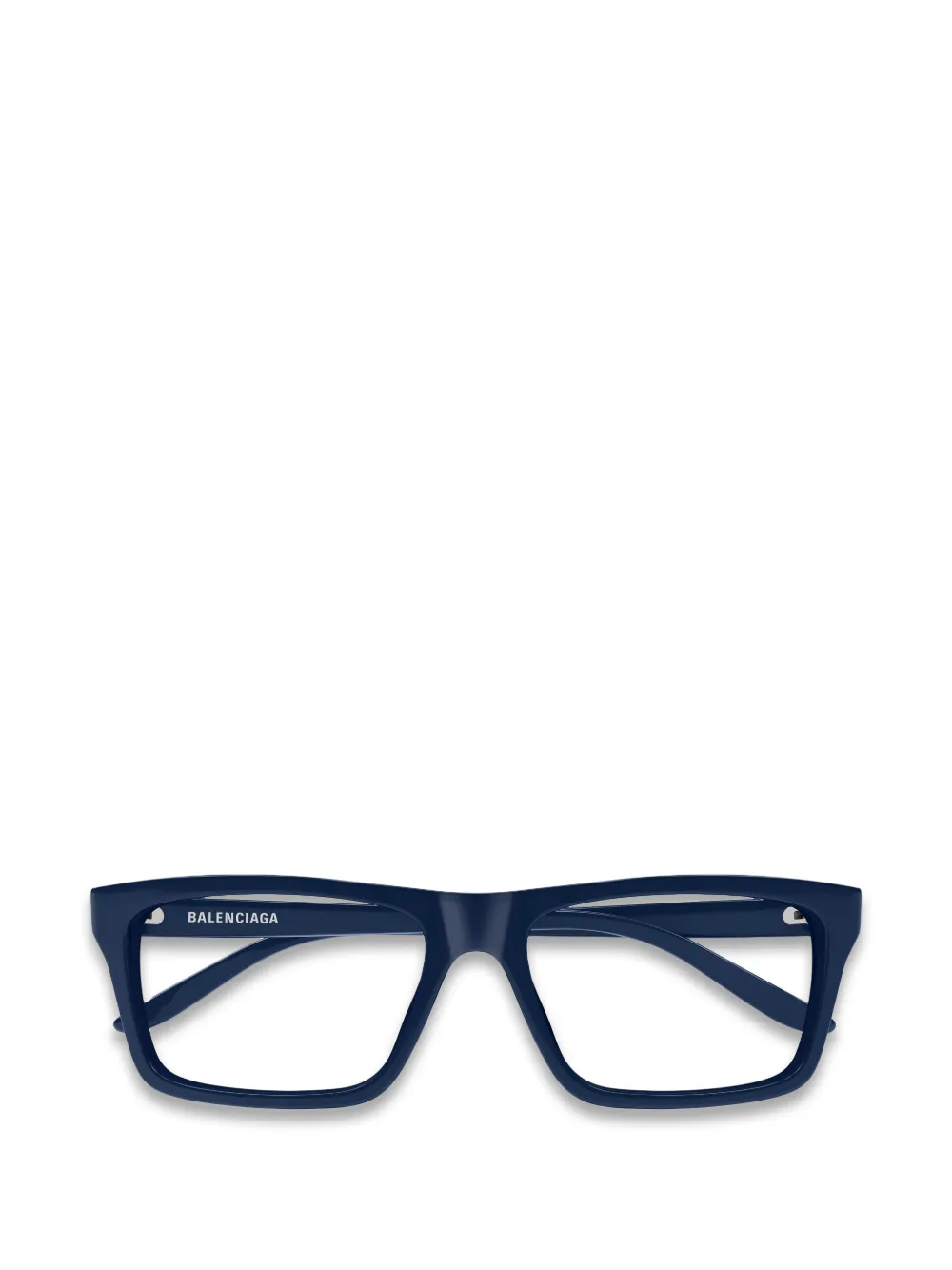 Balenciaga Eyewear rectangle-frame glasses - Blu