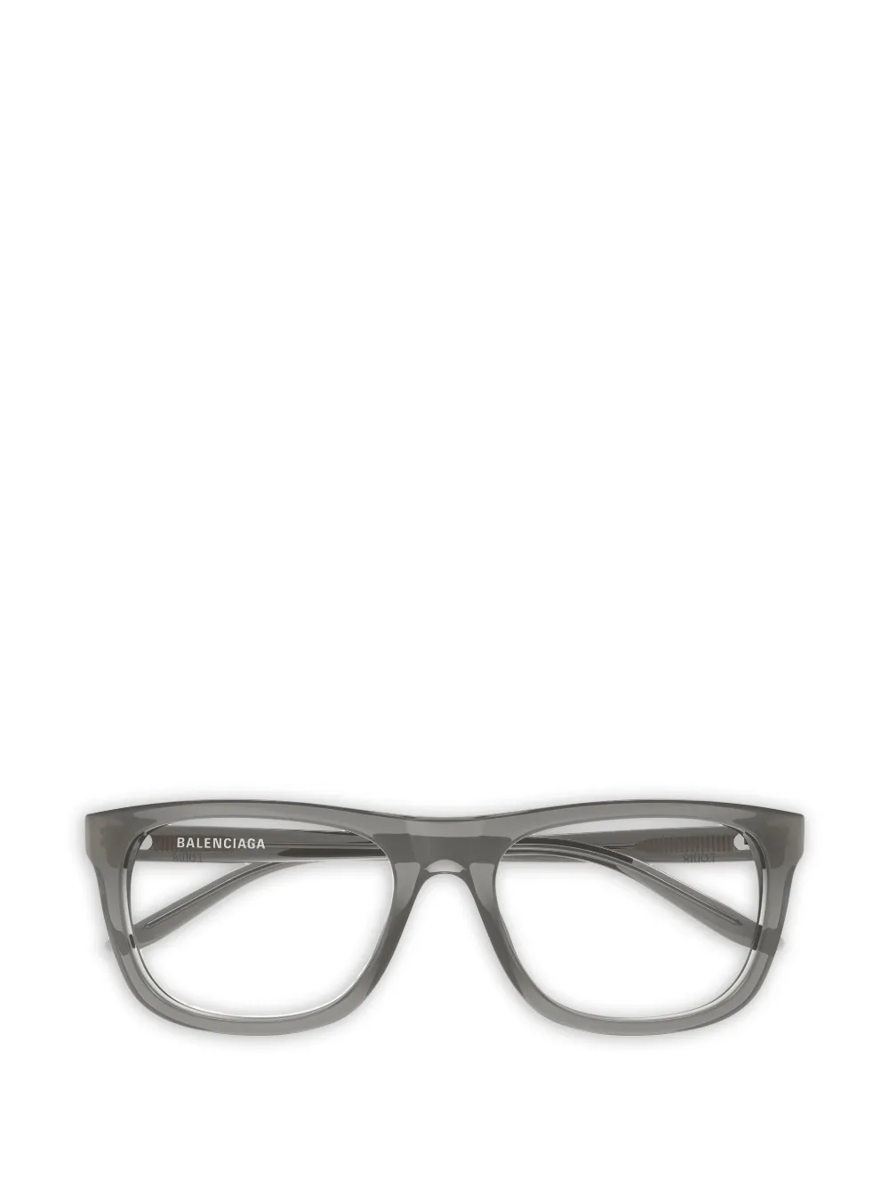 Balenciaga Eyewear rectangle glasses - Grigio