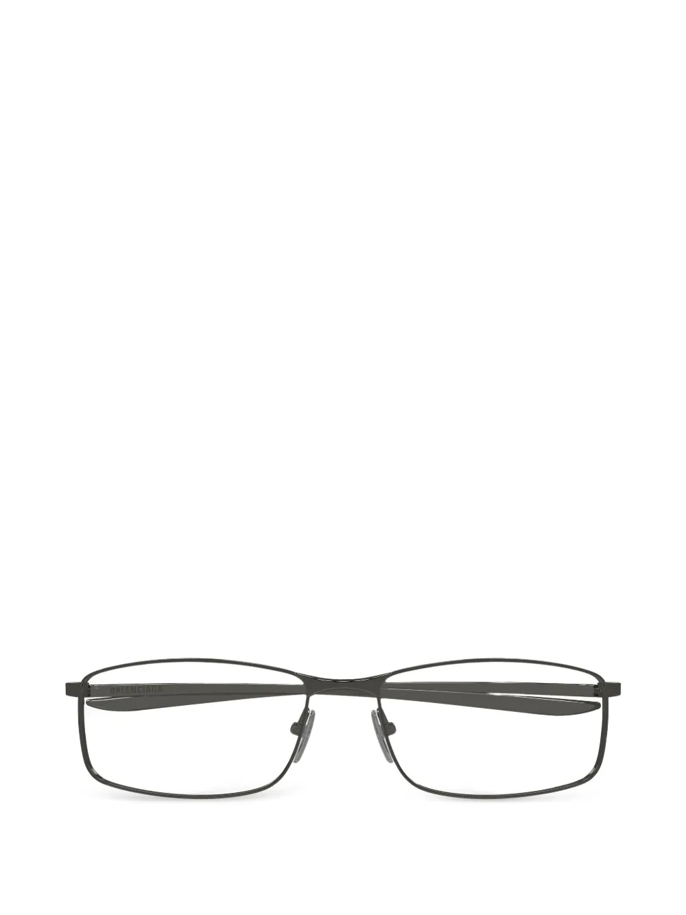 Balenciaga Eyewear rectangle glasses - Schwarz