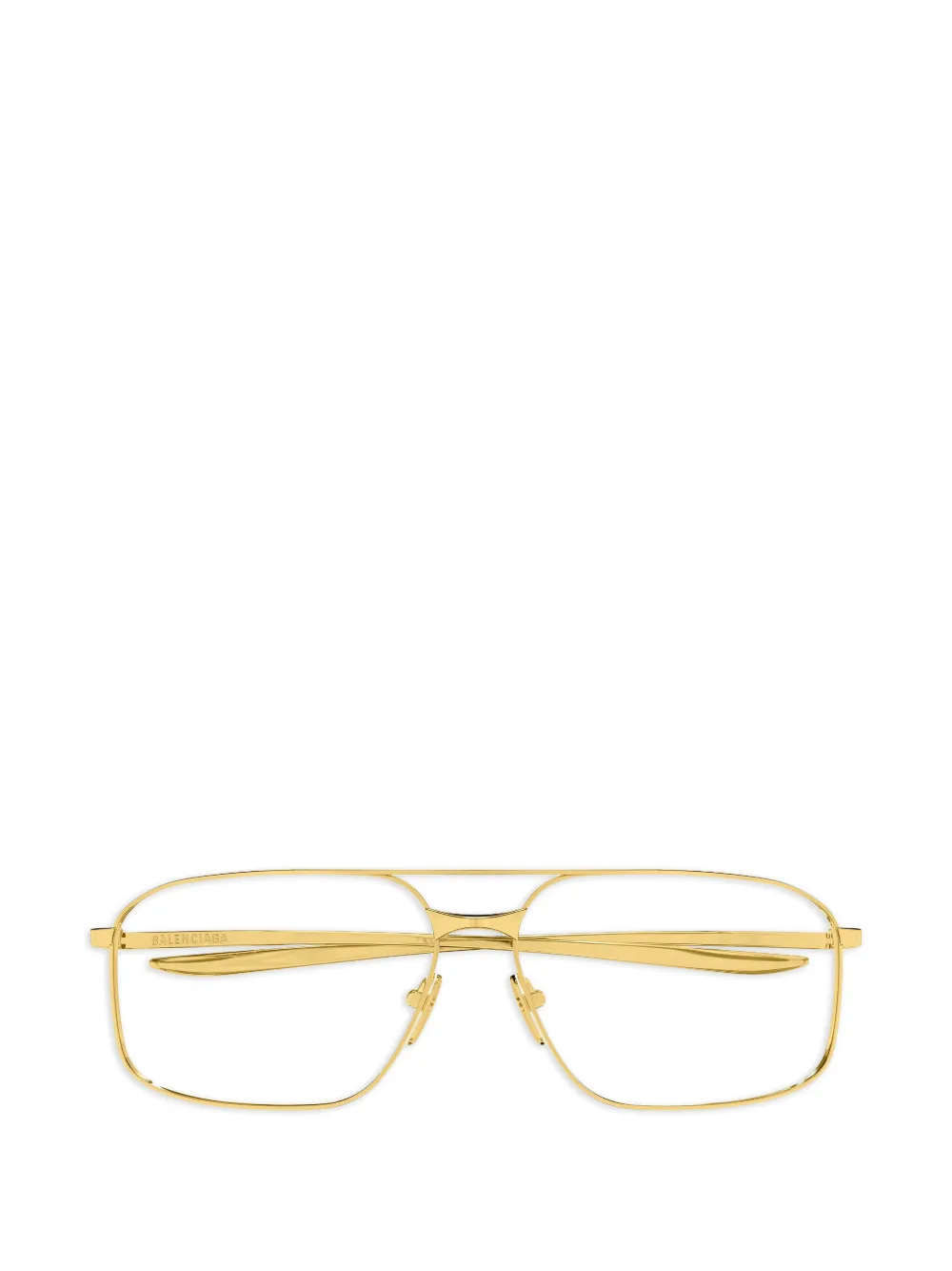Balenciaga Eyewear browline glasses - Oro