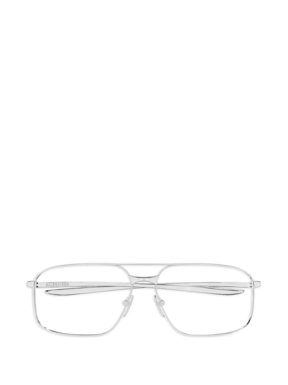 Balenciaga Eyewear browline glasses - Argento