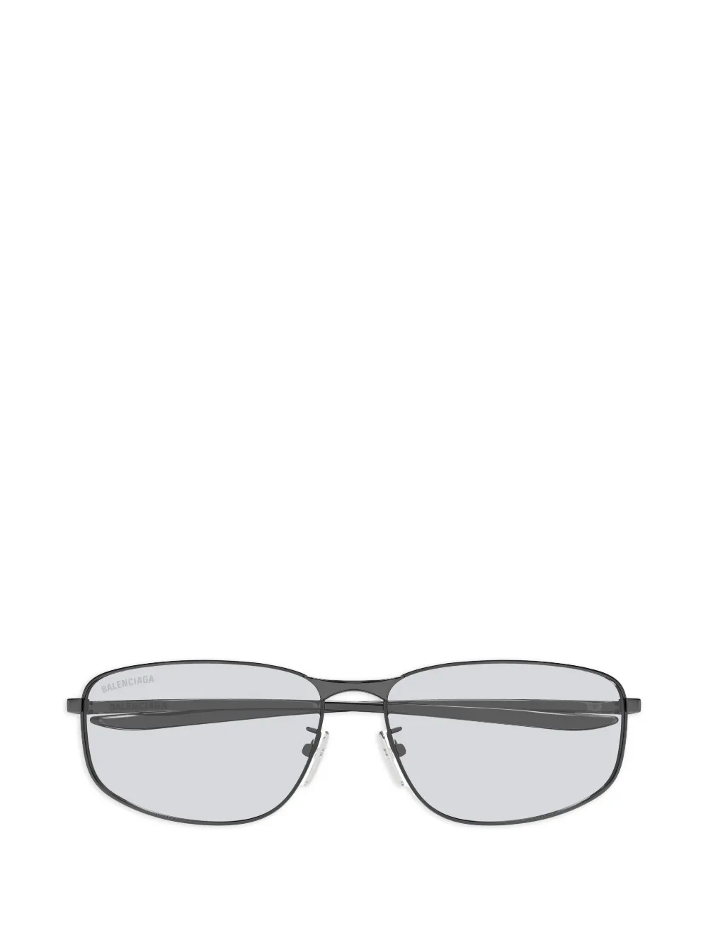 Balenciaga Eyewear rectangle sunglasses - Grigio