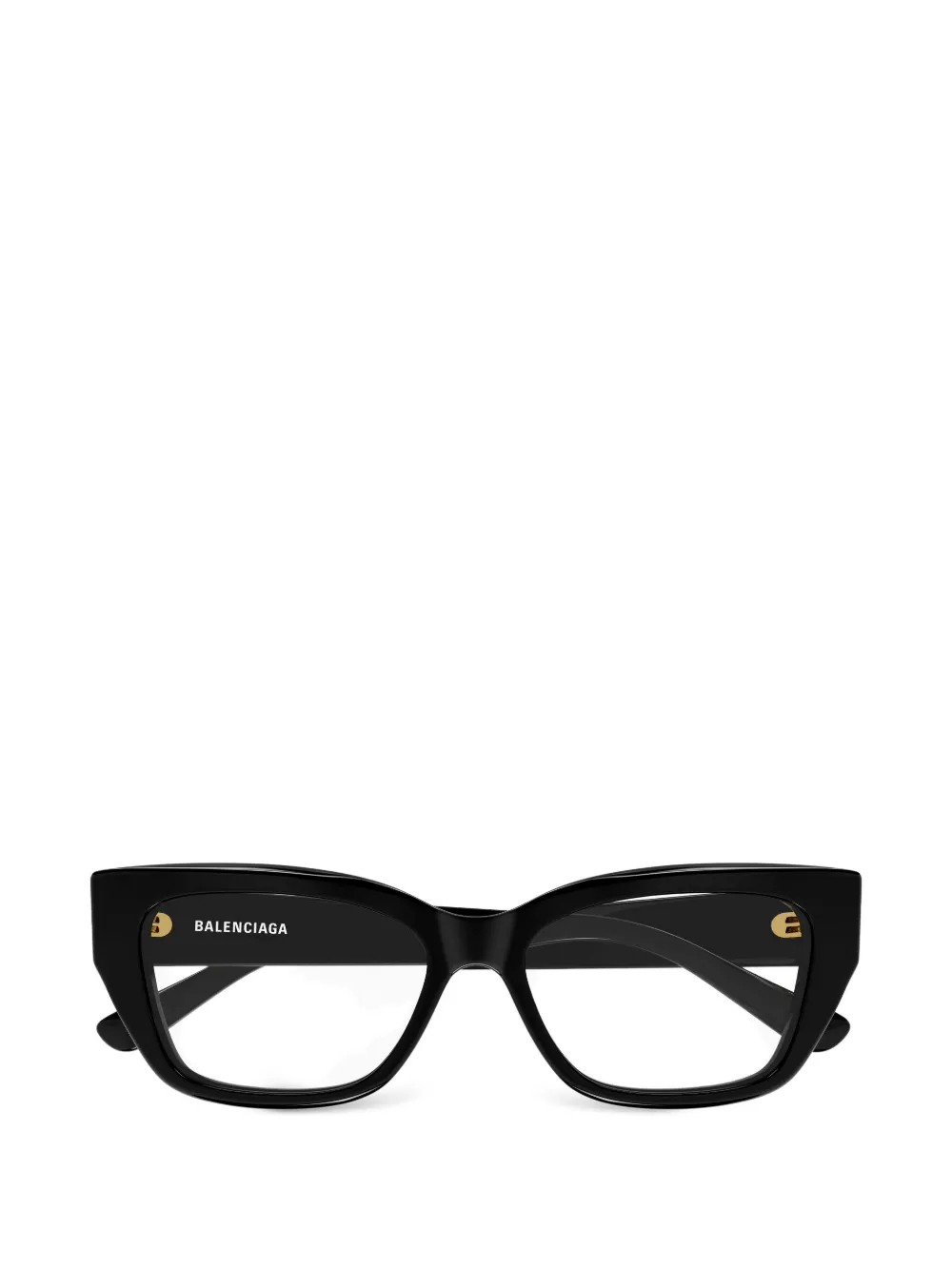 Balenciaga Eyewear geometric-frame glasses - Nero