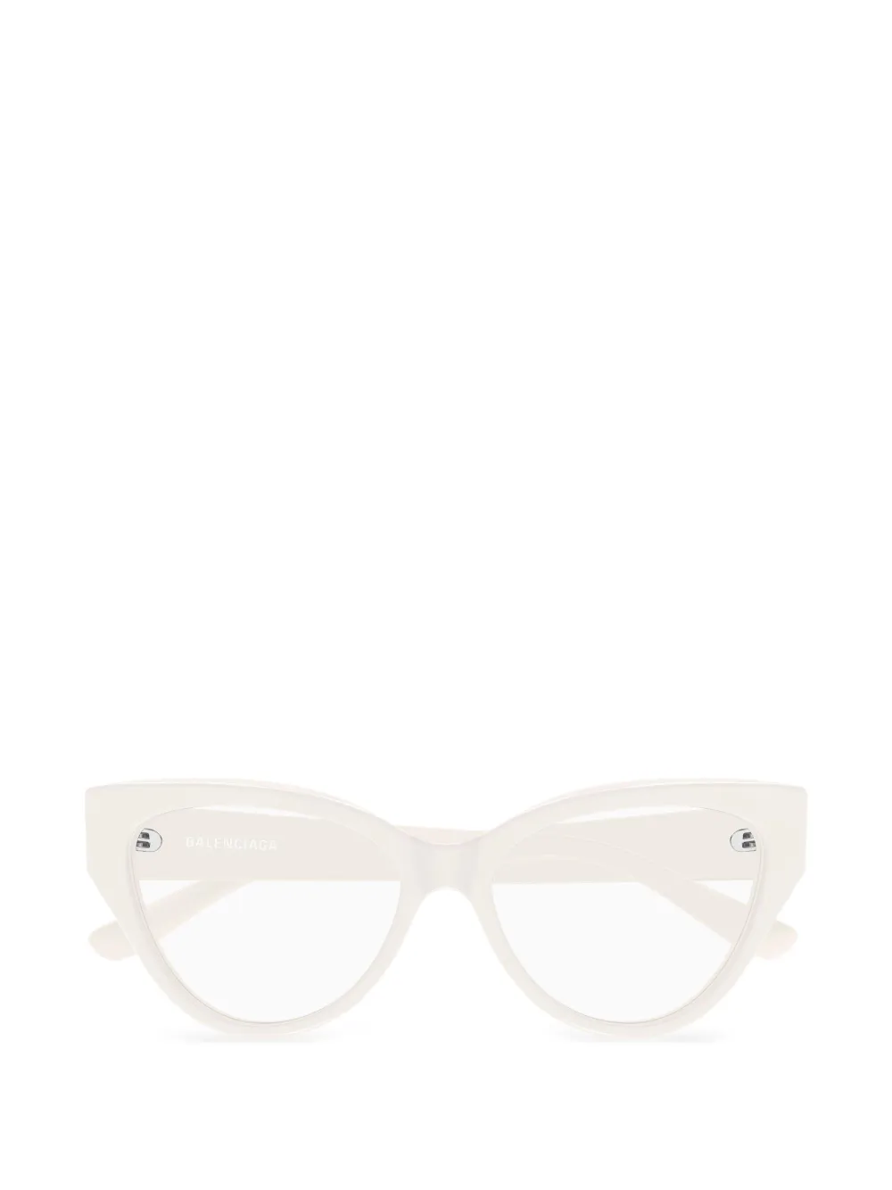 Balenciaga Eyewear cat-eye glasses - Bianco