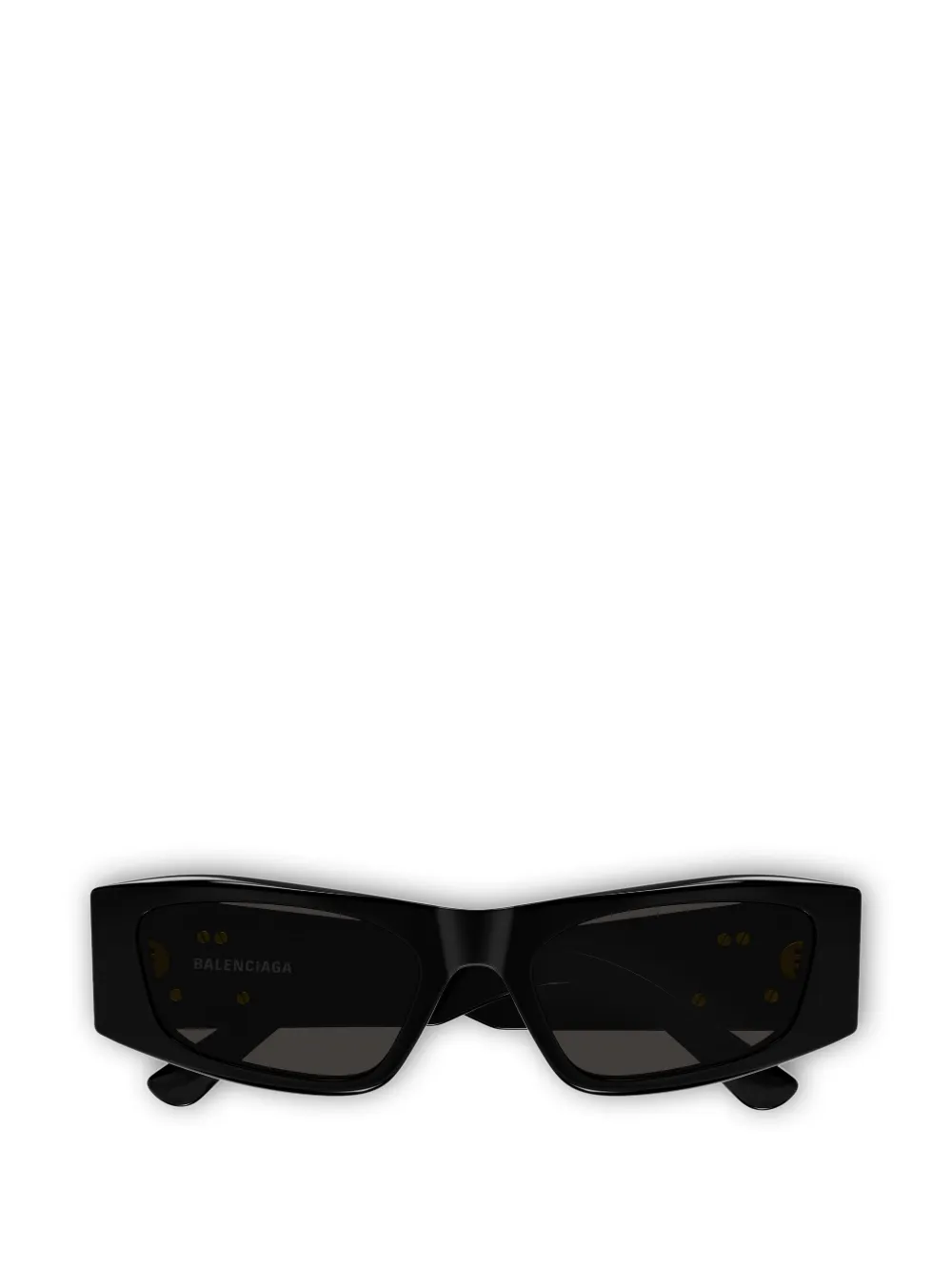 Balenciaga Eyewear rectangle sunglasses - Nero