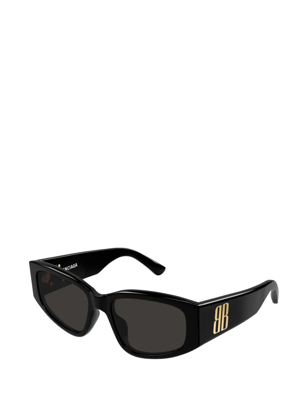 Balenciaga Eyewear Zonnebril met geometrisch montuur en logo Zwart