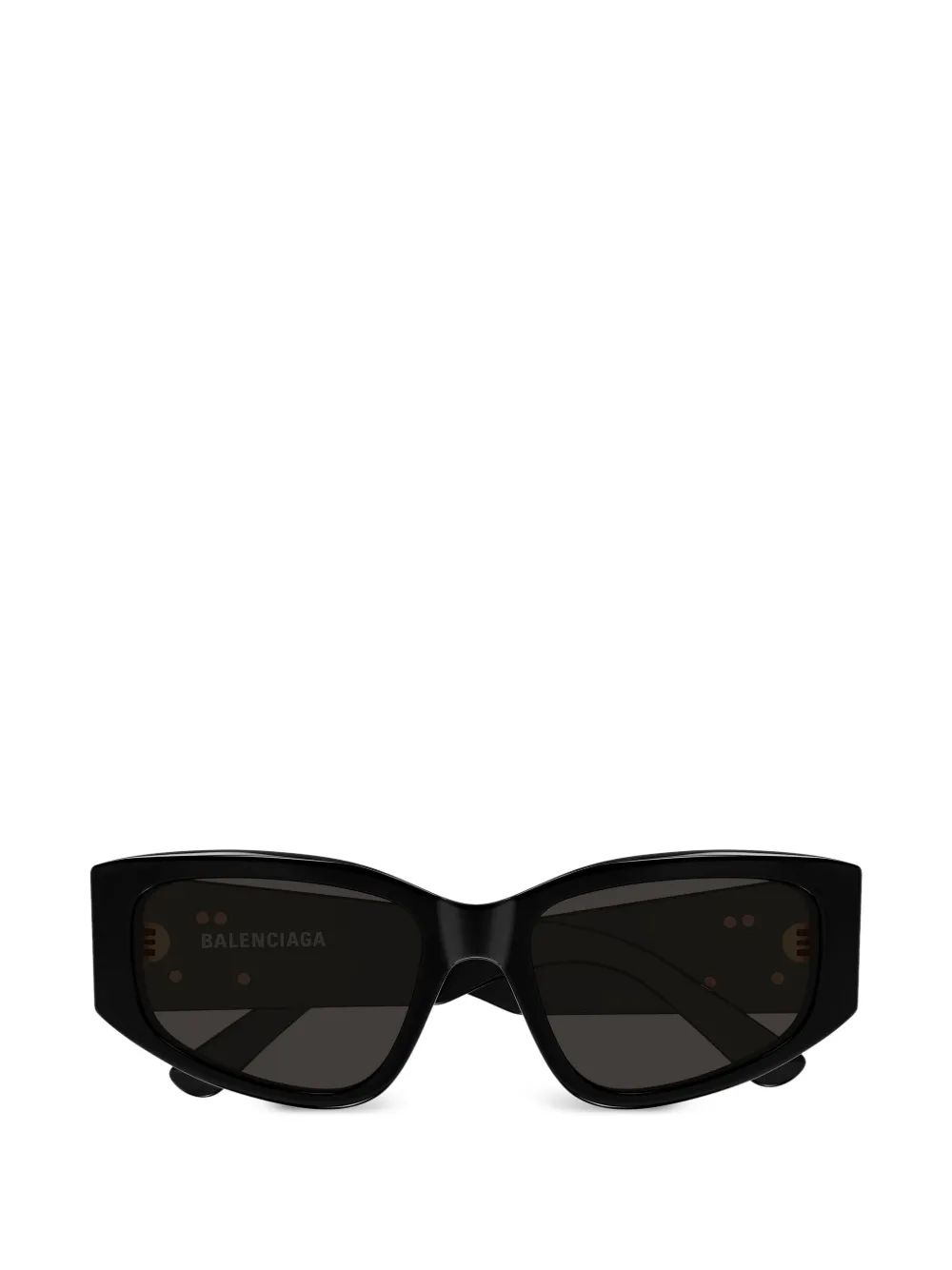 Balenciaga Eyewear logo geometric sunglasses - Nero