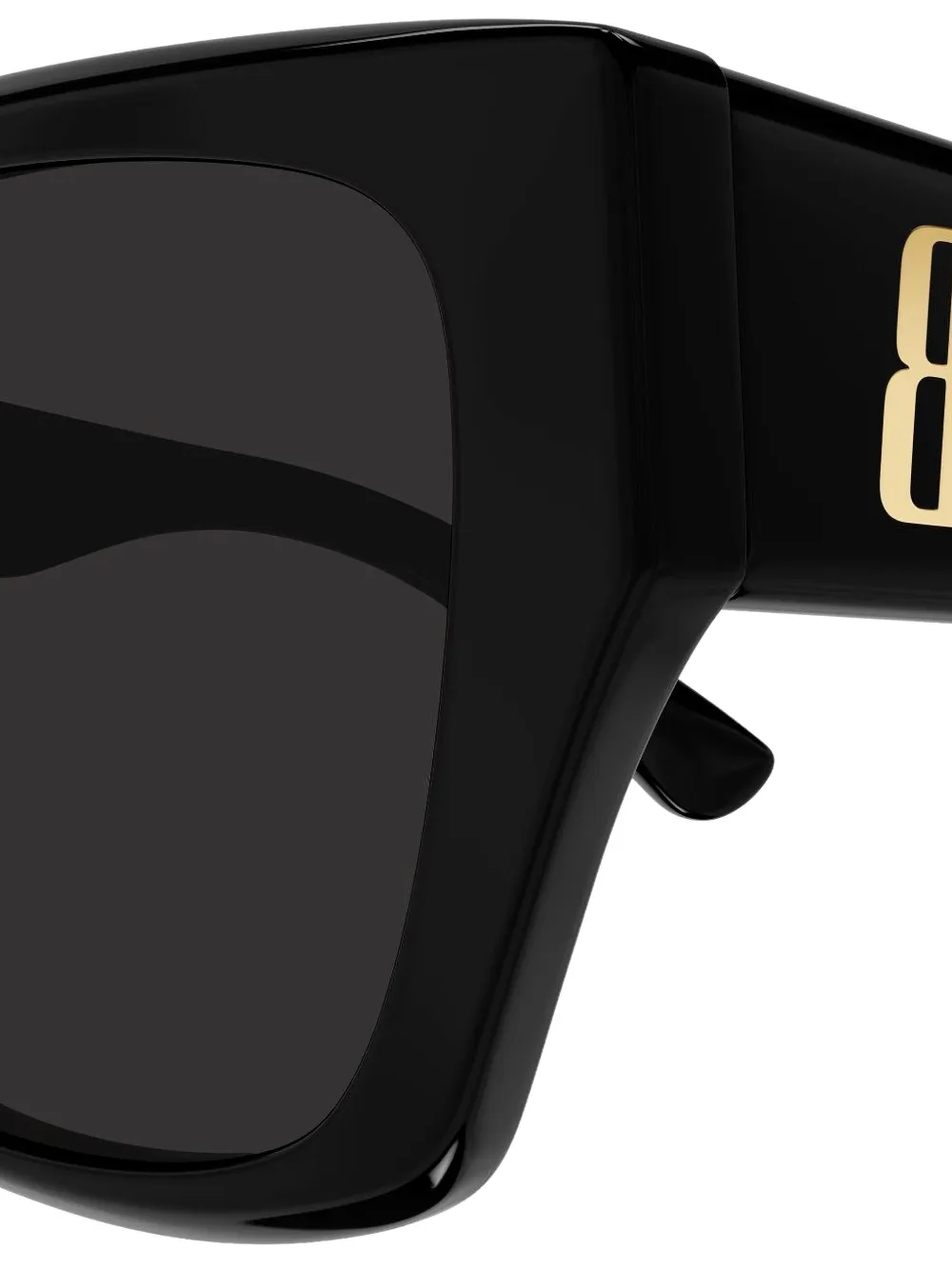 Balenciaga Eyewear Zonnebril met geometrisch montuur Zwart