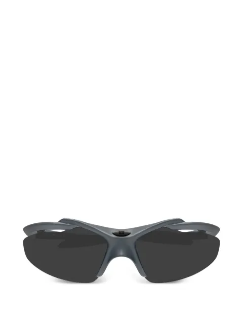 Balenciaga Eyewear logo oval-frame sunglasses