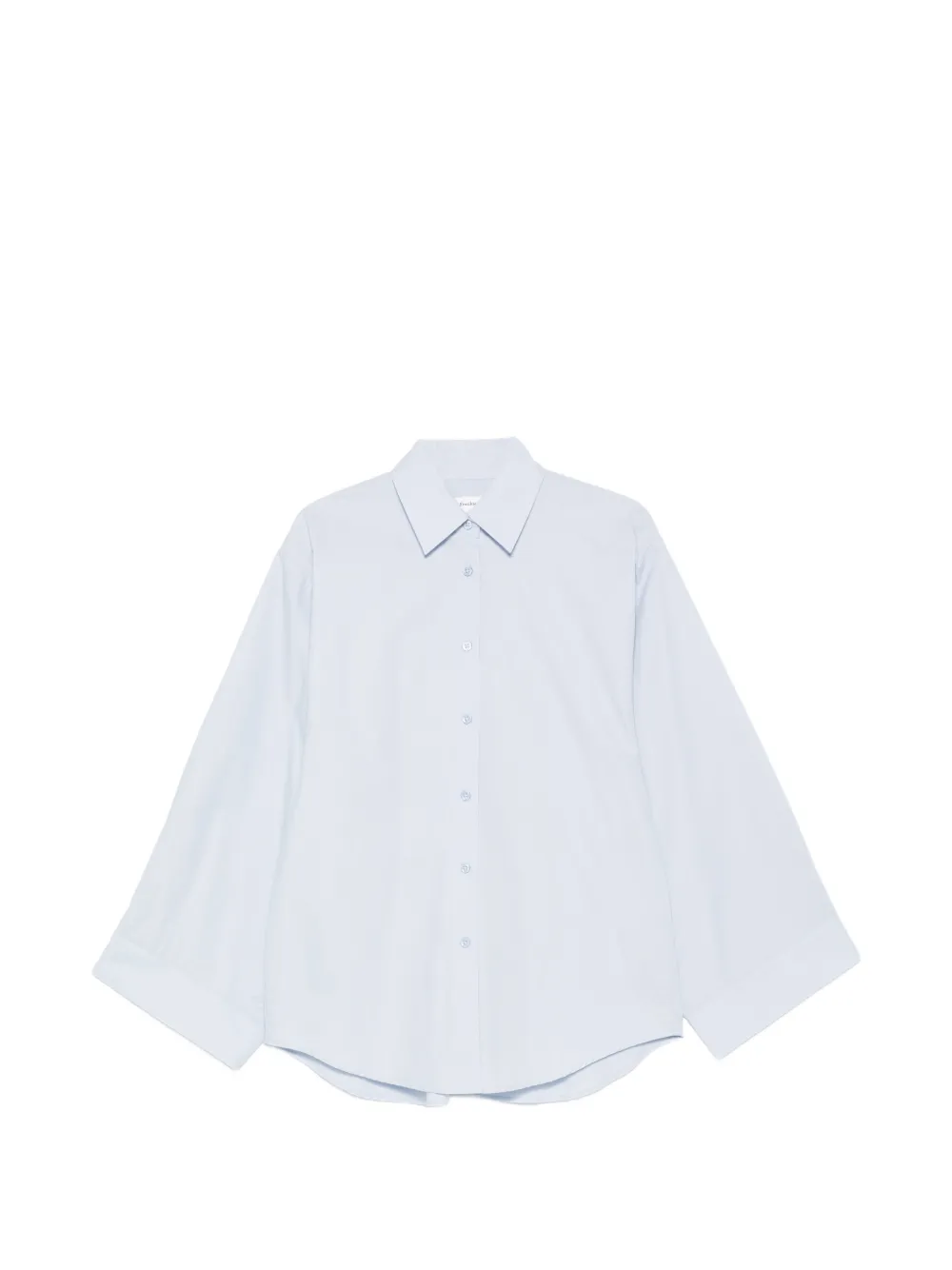 The Frankie Shop Tila button-fastening shirt - Blu