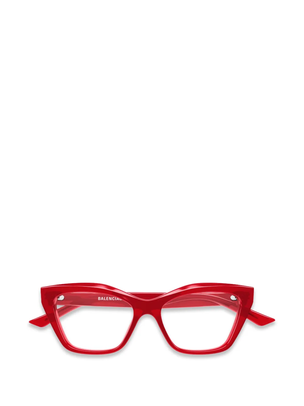 Balenciaga Eyewear cat-eye glasses - Rosso