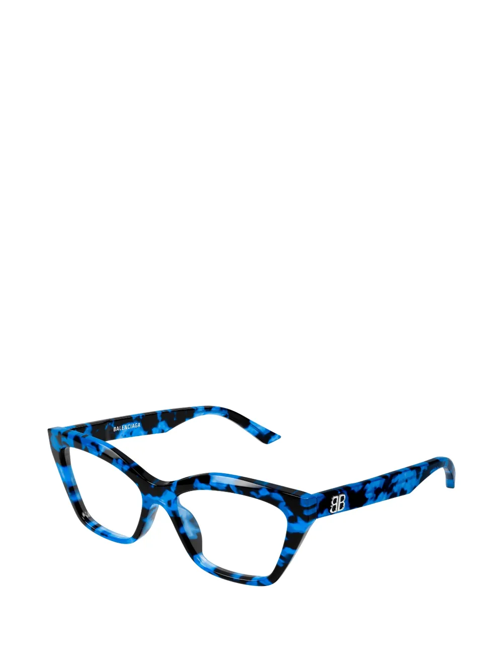 Balenciaga Eyewear Bril met cat-eye montuur Blauw