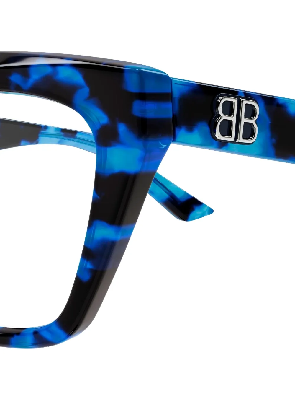 Balenciaga Eyewear Bril met cat-eye montuur Blauw